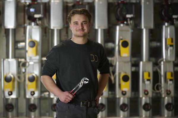Ausbildung Anlagenmechaniker Portrait Keller