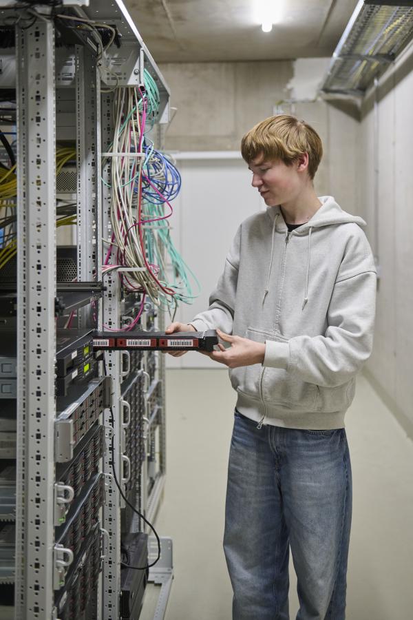 Ausbildung IT Fachinformatiker Systemintegration Technikraum