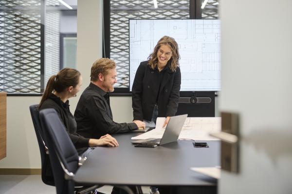 Besprechung Innenausbau Projekt